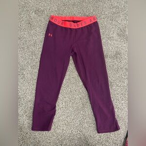 Under Armour Womens’ Burgundy Leggings